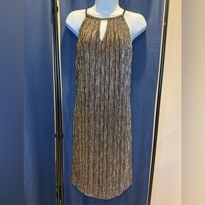 Maggy London Metallic Dress